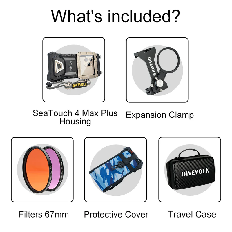 SEA TOUCH 4 MAX PLUS FILTERS KIT - BEST DIVERS - immagine 2