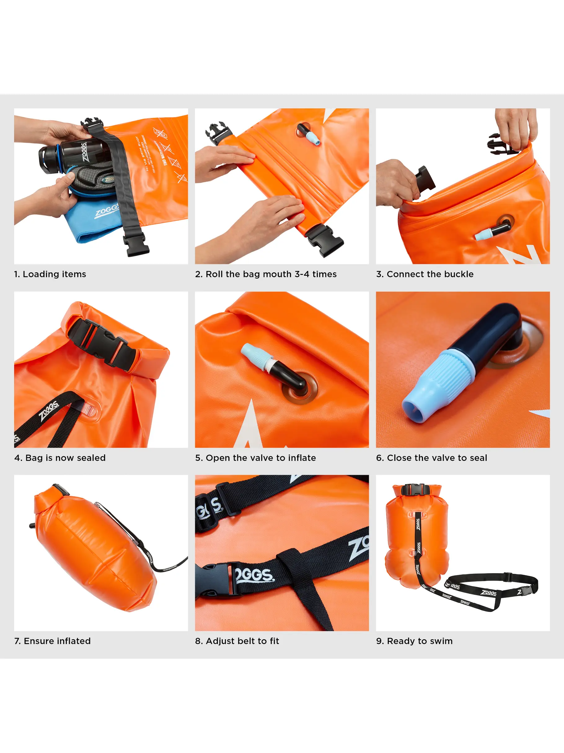 BOA HI VIZ NUOTO - ZOGGS - immagine 2