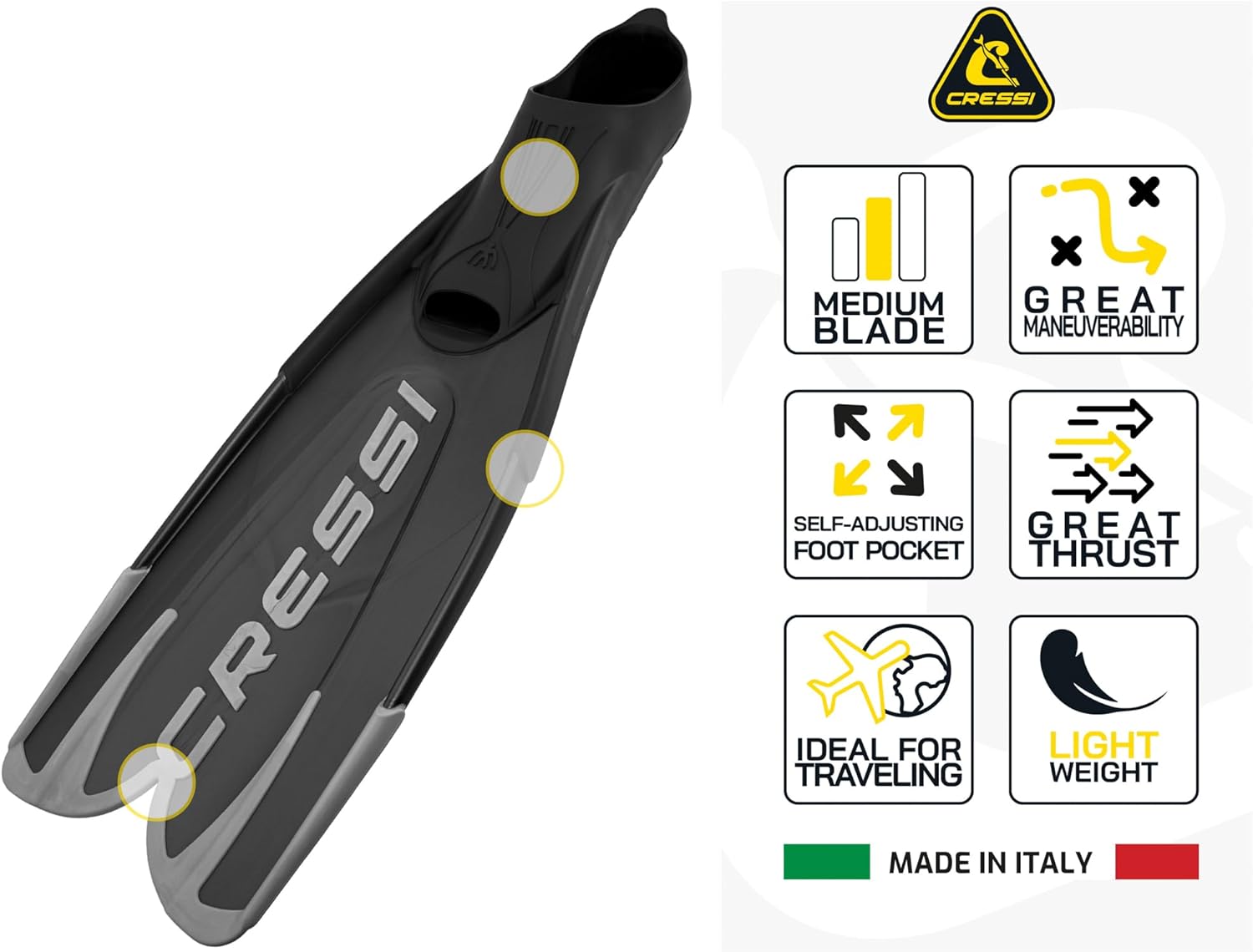 PINNE AGUA PRO CRESSI - immagine 2
