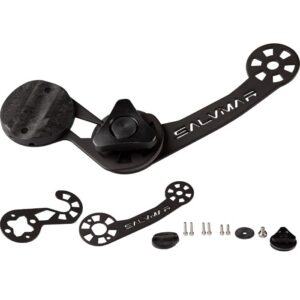 STAFFA ALLUMINIO NERO PER ACTION CAM 2 SALVIMAR