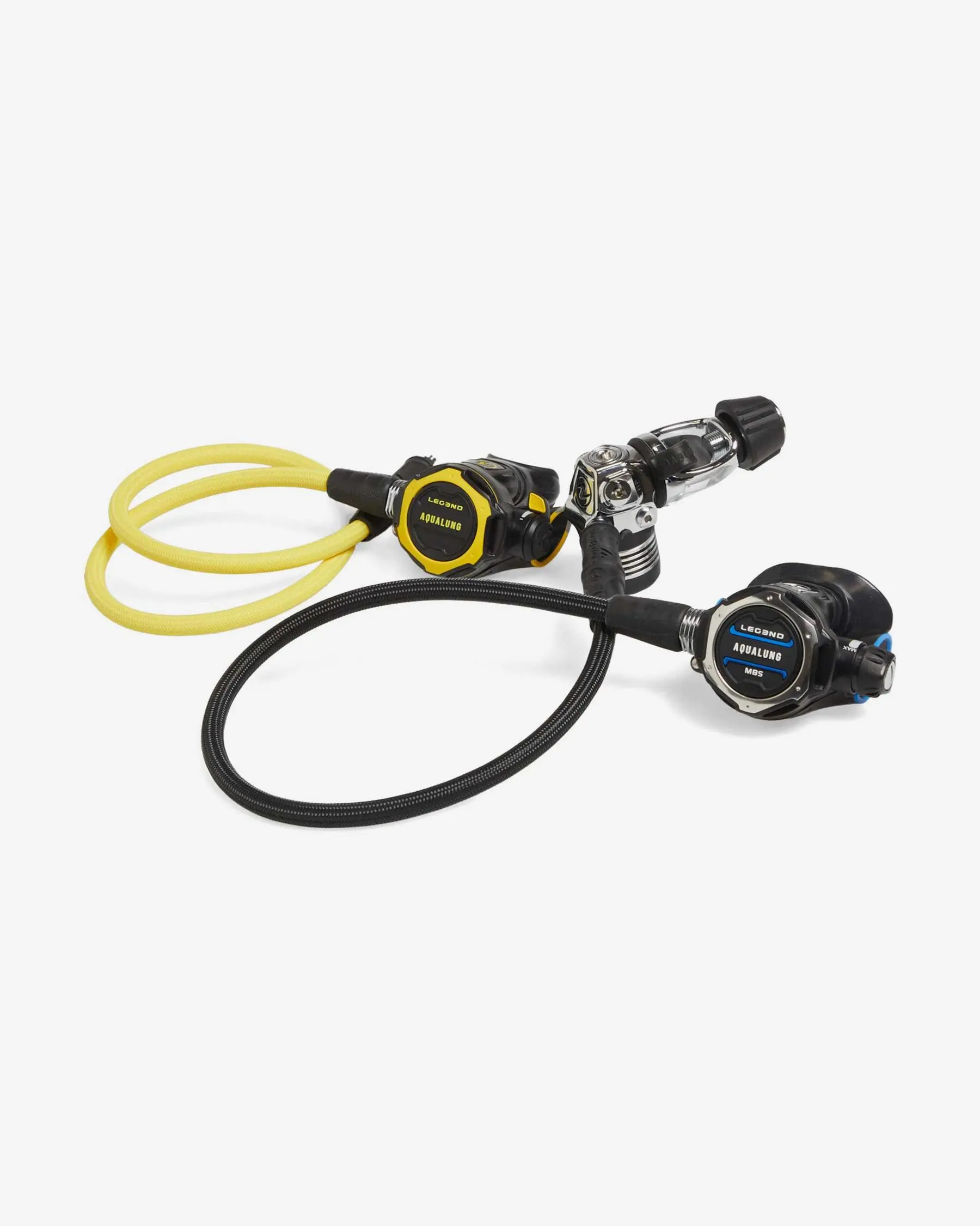EROGATORE PACK LEG3ND+MBS + OCTOPUS NERO GIALLO AQUALUNG - immagine 3